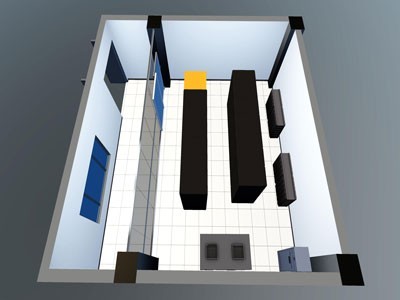 3D機房監控界面設計