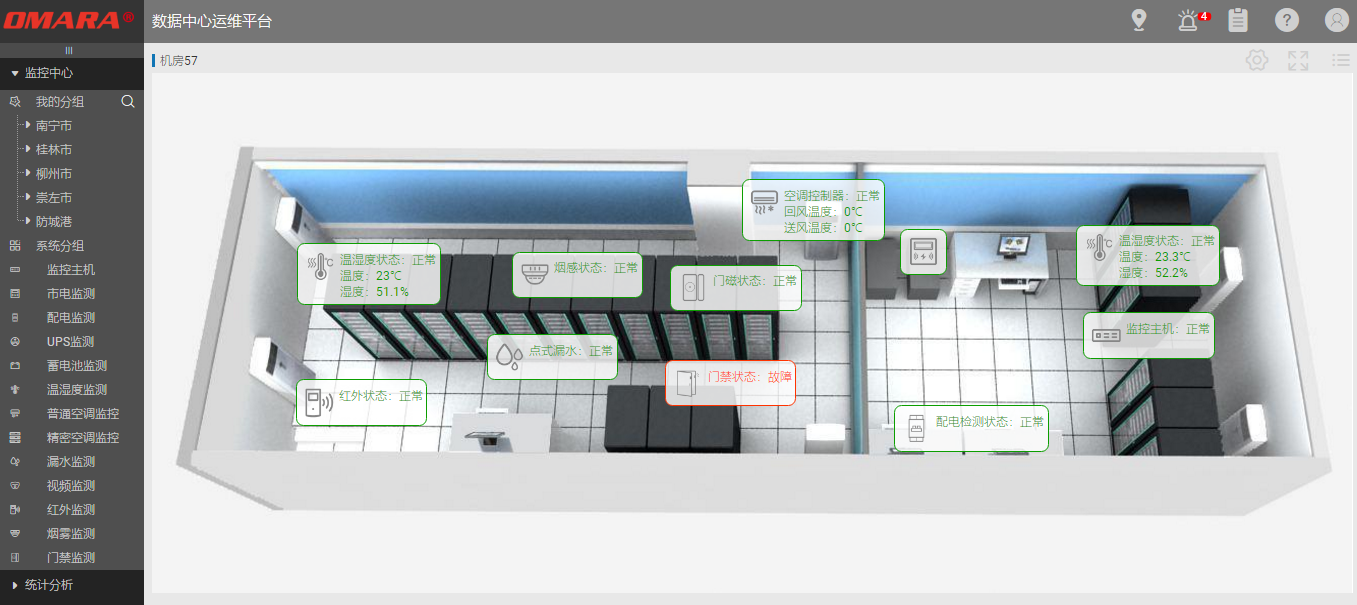 監控3D界面