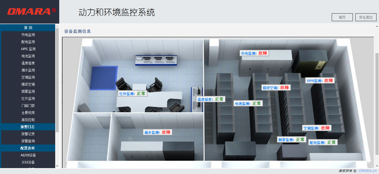 嵌入式機房監控軟件