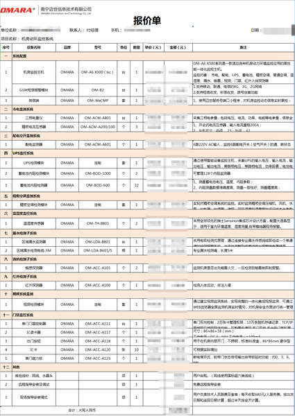 南寧邁世提供機房設備運維管理系統方案和報價