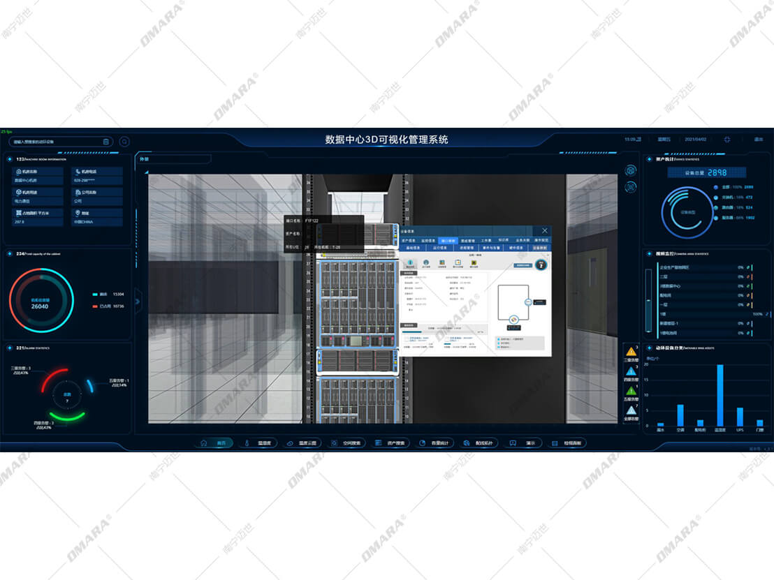 數據中心三維可視化管理平臺